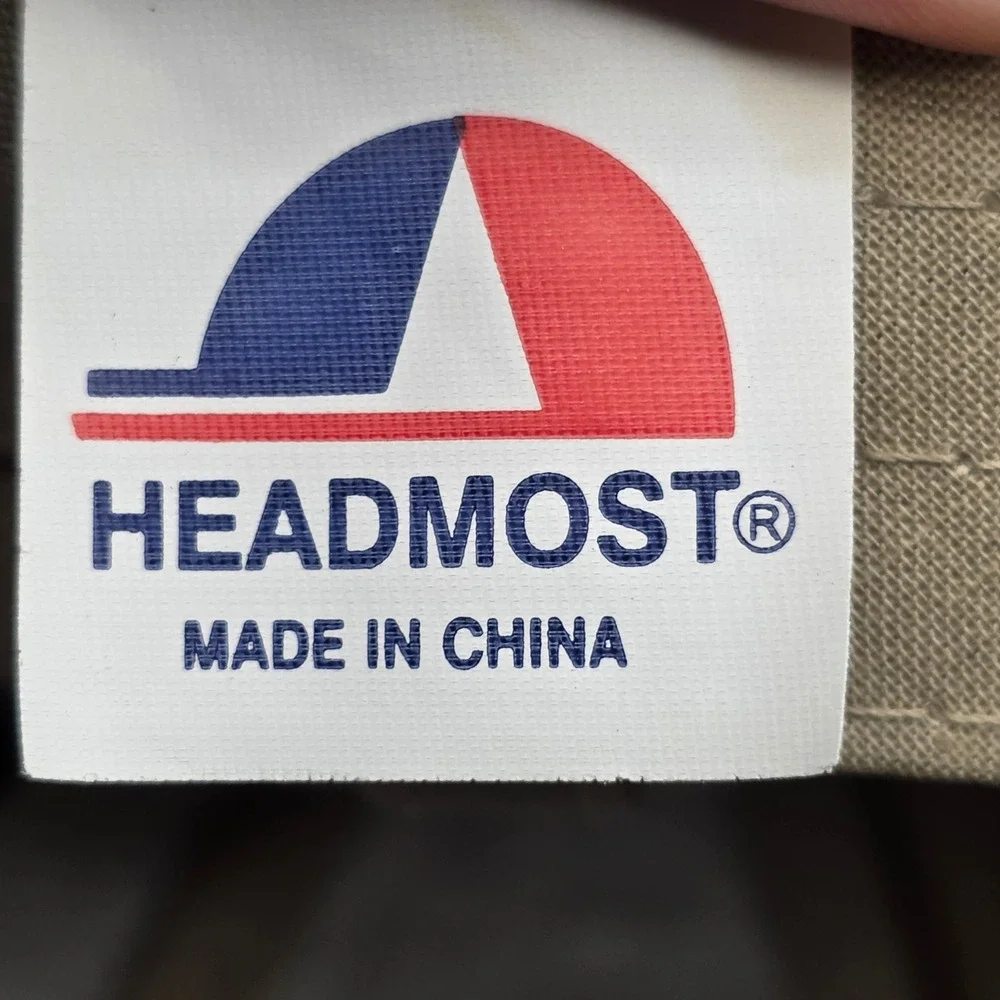 Headmost UPS Baseball Cap Hat Unisex OSFM Tan Black Good Embroidered Logo